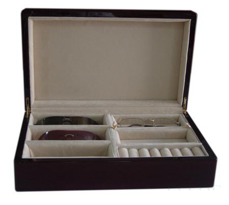 wooden displays,glasses cases, glass jewelry boxes