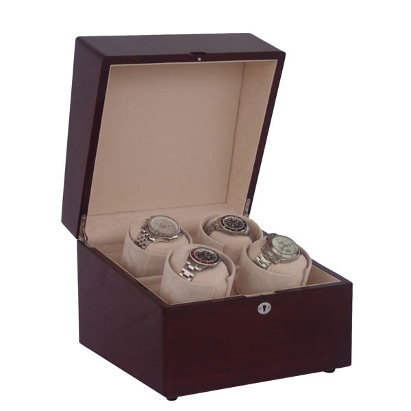 Automatic watch winder,Quad watch winders,watchwinder,watch winders box,underwood watch winders 71004-01