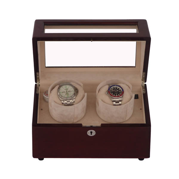 Automatic watch winder,Quad watch winders,watchwinder,watch winders box,underwood watch winders 71202-02