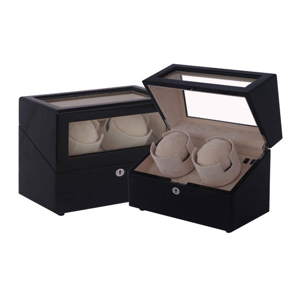 Automatic watch winder,Quad watch winders,watchwinder,watch winders box,underwood watch winders 71202b-00