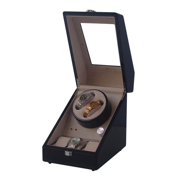 Awatchwinder Dual Watch winder with 3 watch storage TWB202