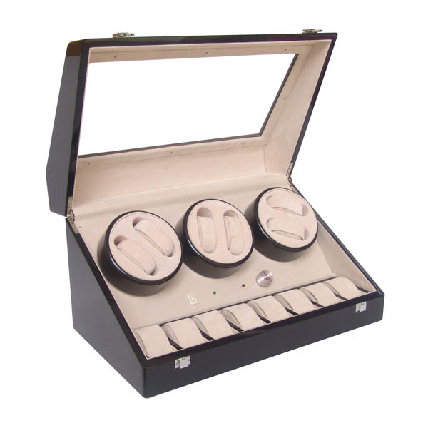 Awatchwinder 6 Automatic watch winder with 8 watch box TWB206