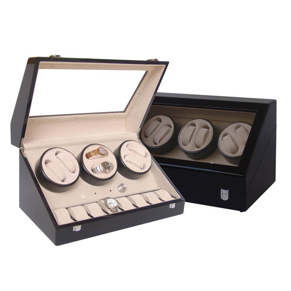 Awatchwinder Six Watch winder with 8 watch storage TWB206