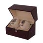 Wooden watch winders,Dual automatic watch winder 71002