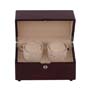 Automatic wood watch winder,Two watch winder 71002