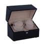 Burl wood watch winder,Dual watch winders 71002