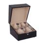 Burl wood watch winder,Quad automatic watch winder 71004