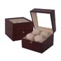 Cherry wood watch winder,4 Watch winder 71104