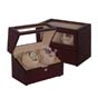 Double watch winders, dual watch winder box, 2 watch winders