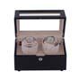 Wood watch case,2 watch winder 71202