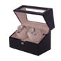 Burlwood watch winder,Double automatic watch winder 71202