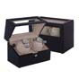 Wood watch winders,Dual automatic watch winder 71202