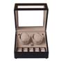 Wood watch cases,Dual watch winder 71302