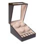 Wood watch box,4 watch winders 71304