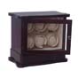 Wood watch case,6 watch winder 81106