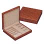 Velvet box,Jewery collector case Quadrant hinge  J2305