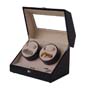 Wood watch winders,4 Automatic watch winder TWA204