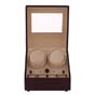 Wooden watch winder,1 Automatic watch winder with 3 watch box TWB102