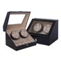 Quad watch winder box,underwood watch winders