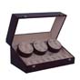 Wooden watch winders,6 Automatic watch winder with 8 watch box TWB206